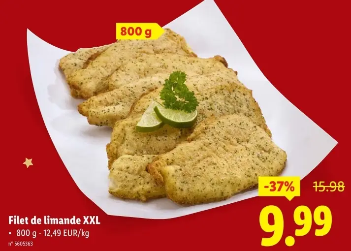 Offre: Filet de limande XXL