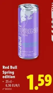 Offre: Red Bull Spring edition