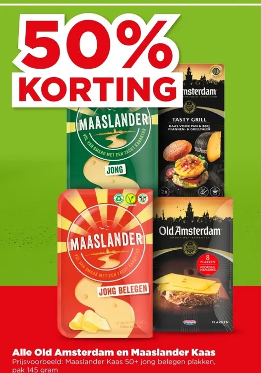 Aanbieding: Alle Old Amsterdam en Maaslander Kaas