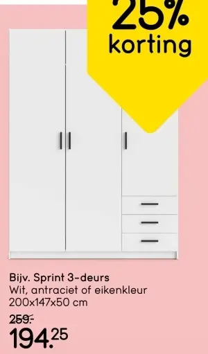 Aanbieding: Sprint 3-deurs