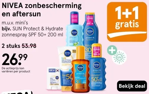 Aanbieding: Zonbescherming en aftersun