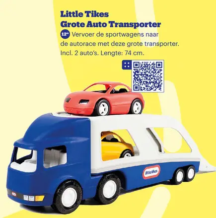 Aanbieding: Grote Auto Transporter