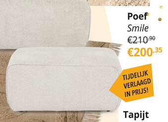 Aanbieding: Poef Smile