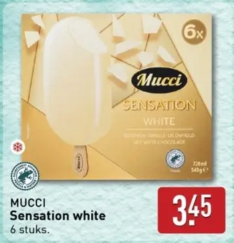 Aanbieding: MUCCI Sensation white