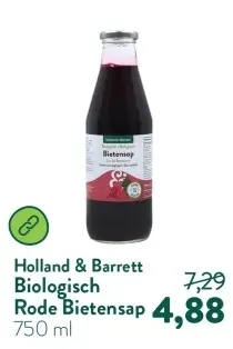 Aanbieding: Holland & Barrett Biologisch Rode Bietensap