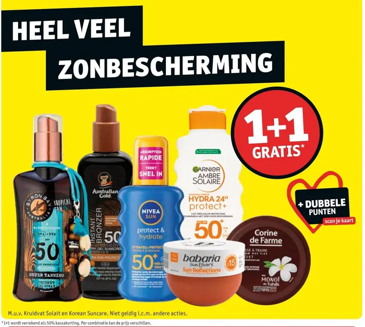 Promotie: Heel veel Zonbescherming