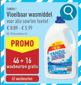 Aanbieding: Vloeibaar wasmiddel