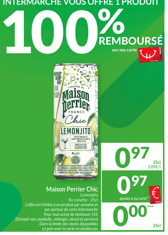 Offre: Maison Perrier Chic Lemonjito