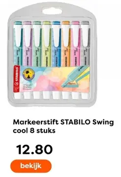 Aanbieding: Markeerstift STABILO Swing cool
