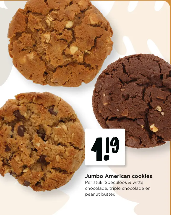 Promotie: American cookies
