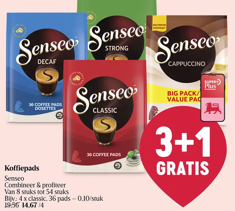 Promotie: Koffiepads