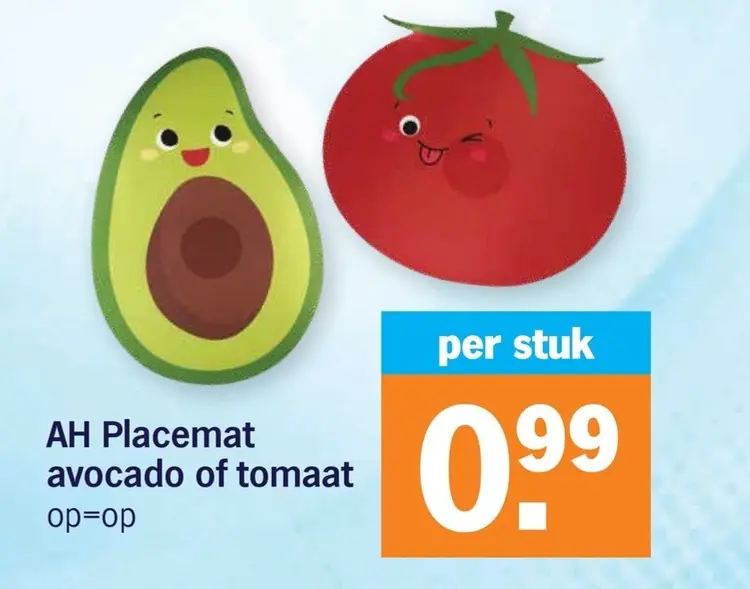 Aanbieding: AH Snijplank citroen of appel