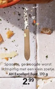 Aanbieding: Spaanse, gedroogde worst