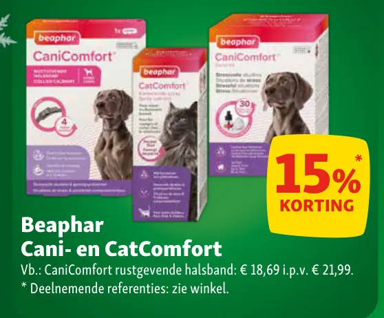 Promotie: Cani- en CatComfort