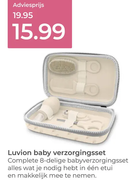 Aanbieding: baby verzorgingsset