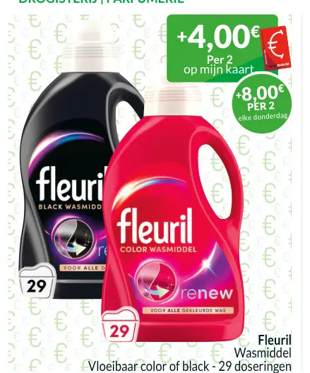 Promotie: Fleuril Wasmiddel