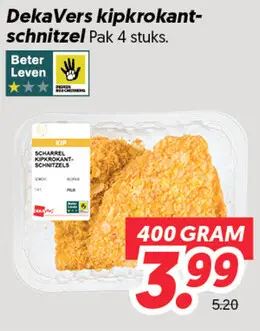 Kipkrokantschnitzel