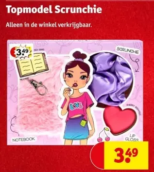 Aanbieding: Topmodel Scrunchie