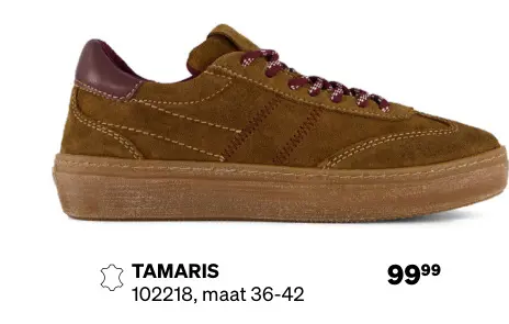 Aanbieding: Sneaker bruin suede