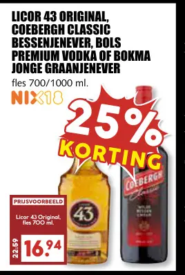 Aanbieding: Licor 43, Coubergh, Bols of Bokma