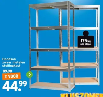 Aanbieding: Handson zwaar metalen stellingkast