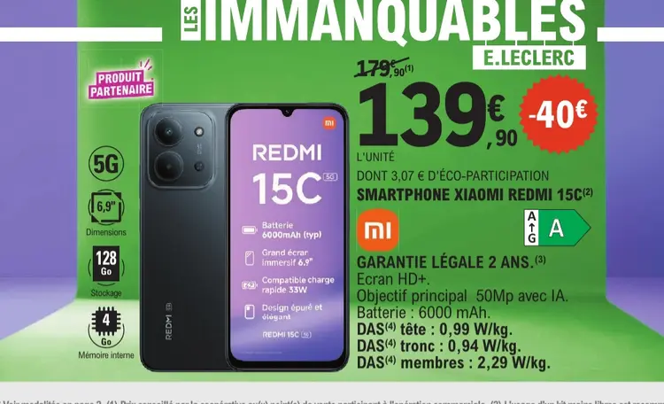 Promotie: Xiaomi REDMI 15c