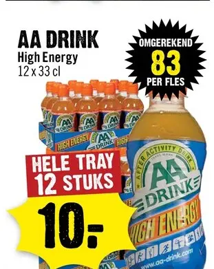 Aanbieding: AA DRINK High Energy