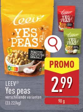 Promotie: Yes peas