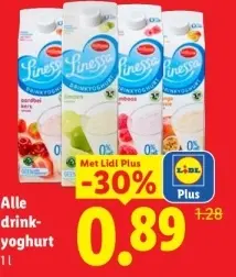 Aanbieding: Linessa Alle drinkyoghurt