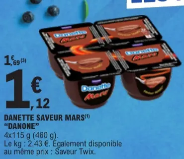 Promotie: Danette saveur mars