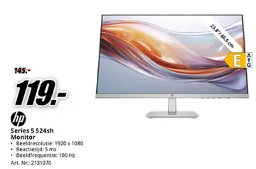 Aanbieding: Series 5 524sh Monitor
