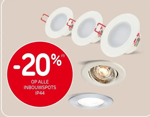 Promotie: Inbouwspots