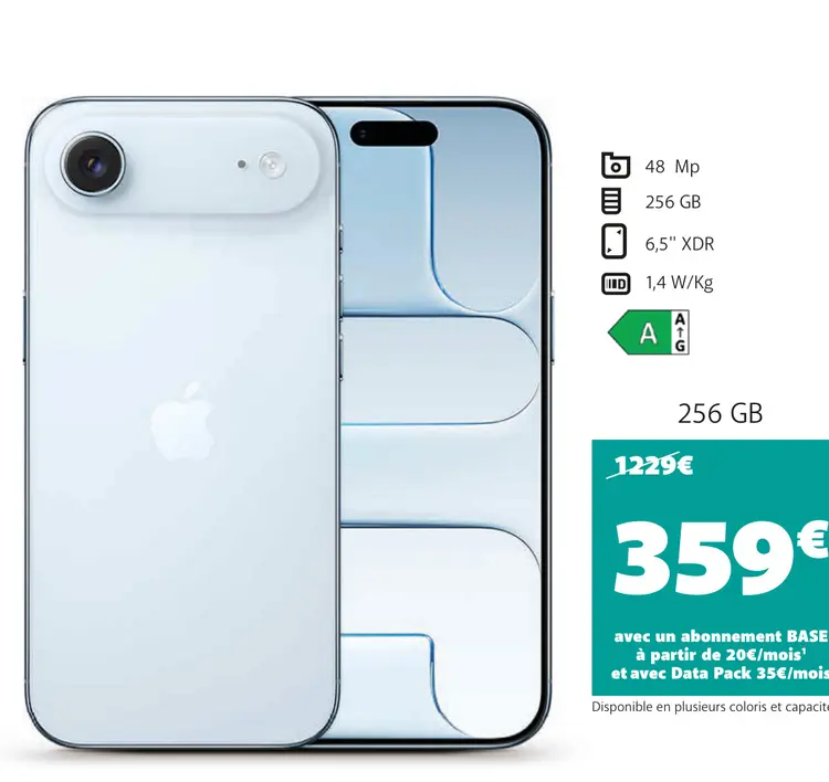 Offre: iPhone