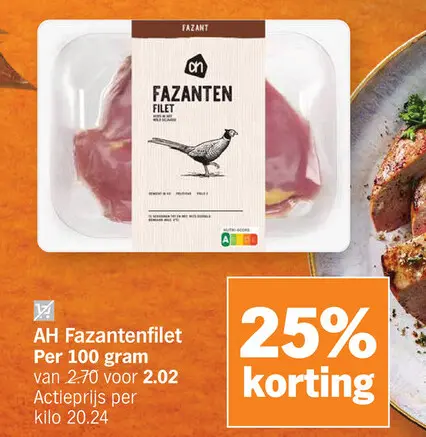 Aanbieding: Fazantenfilet