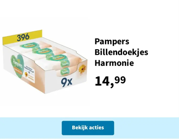 Promotie: Billendoekjes Harmonie