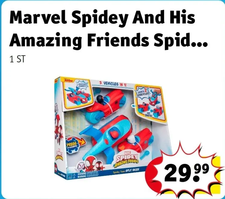 Aanbieding: Marvel spidey and his amazing friends