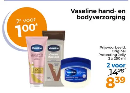 Aanbieding: Vaseline hand- en bodyverzorging
