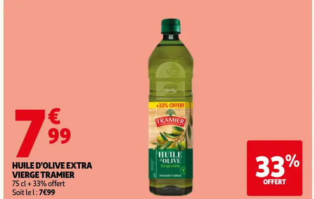 Offre: Huile d'olive extra vierge