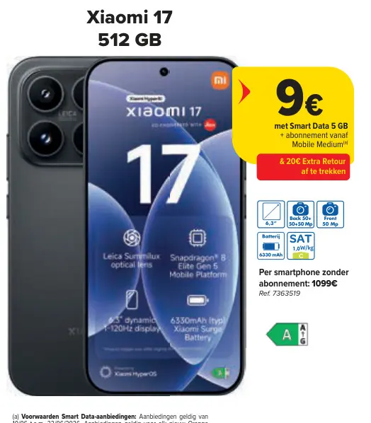 Promotie: Xiaomi 17