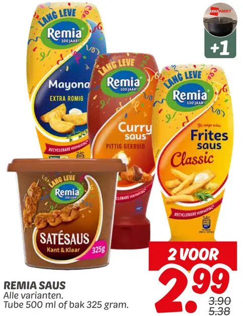 Aanbieding: Remia saus