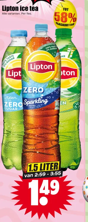 Aanbieding: Lipton ice tea