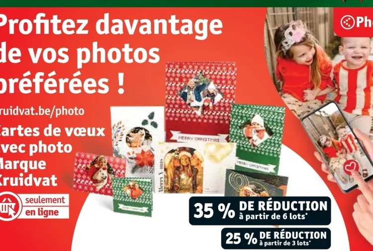 Offre: Cartes de vœux avec photo