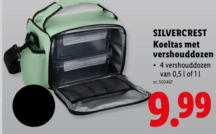 Promotie: Koeltas met vershouddozen