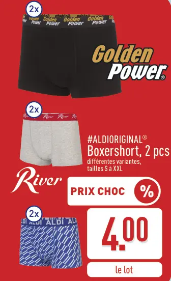 Offre: Boxershort