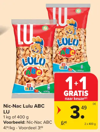 Aanbieding: Nic-Nac Lulu ABC