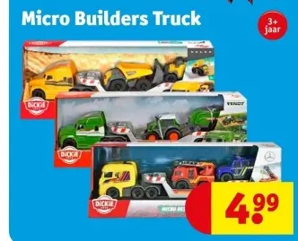 Promotie: Micro Builders Truck