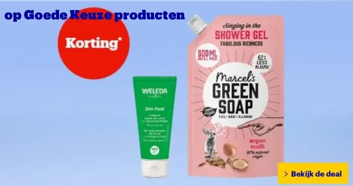 Aanbieding: Skin Food Marcel's Green Soap Shower Gel