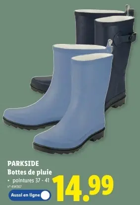 Offre: Bottes de pluie