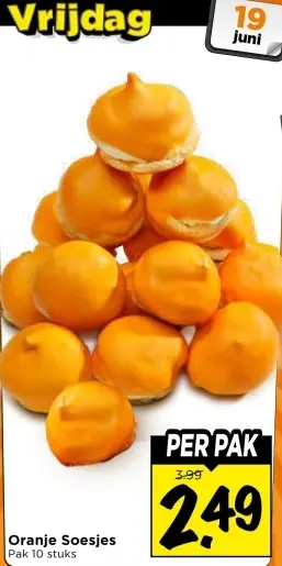 Aanbieding: Oranje Soesjes