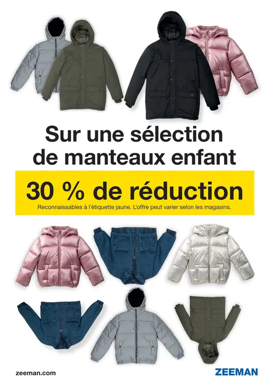 Offre: Manteaux enfant